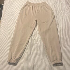 Tan joggers